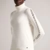 Ted Baker Natural Maevia Roll Neck Sweater With Stitch Insert 2 Ted Baker Natural Maevia Roll Neck Sweater With Stitch Insert -Ted Baker Shop D73638s
