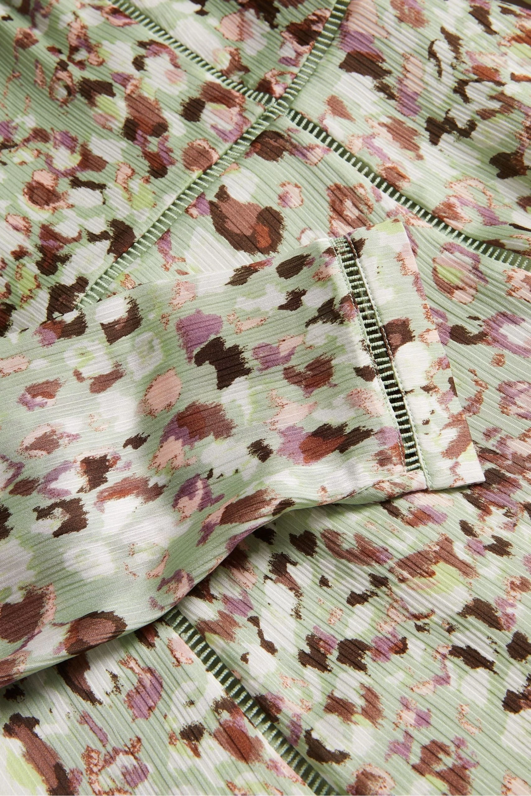 Ted Baker Green Orrsett Fit And Flare Mini Dress With Cape Detail 7 Ted Baker Green Orrsett Fit And Flare Mini Dress With Cape Detail - Image 5