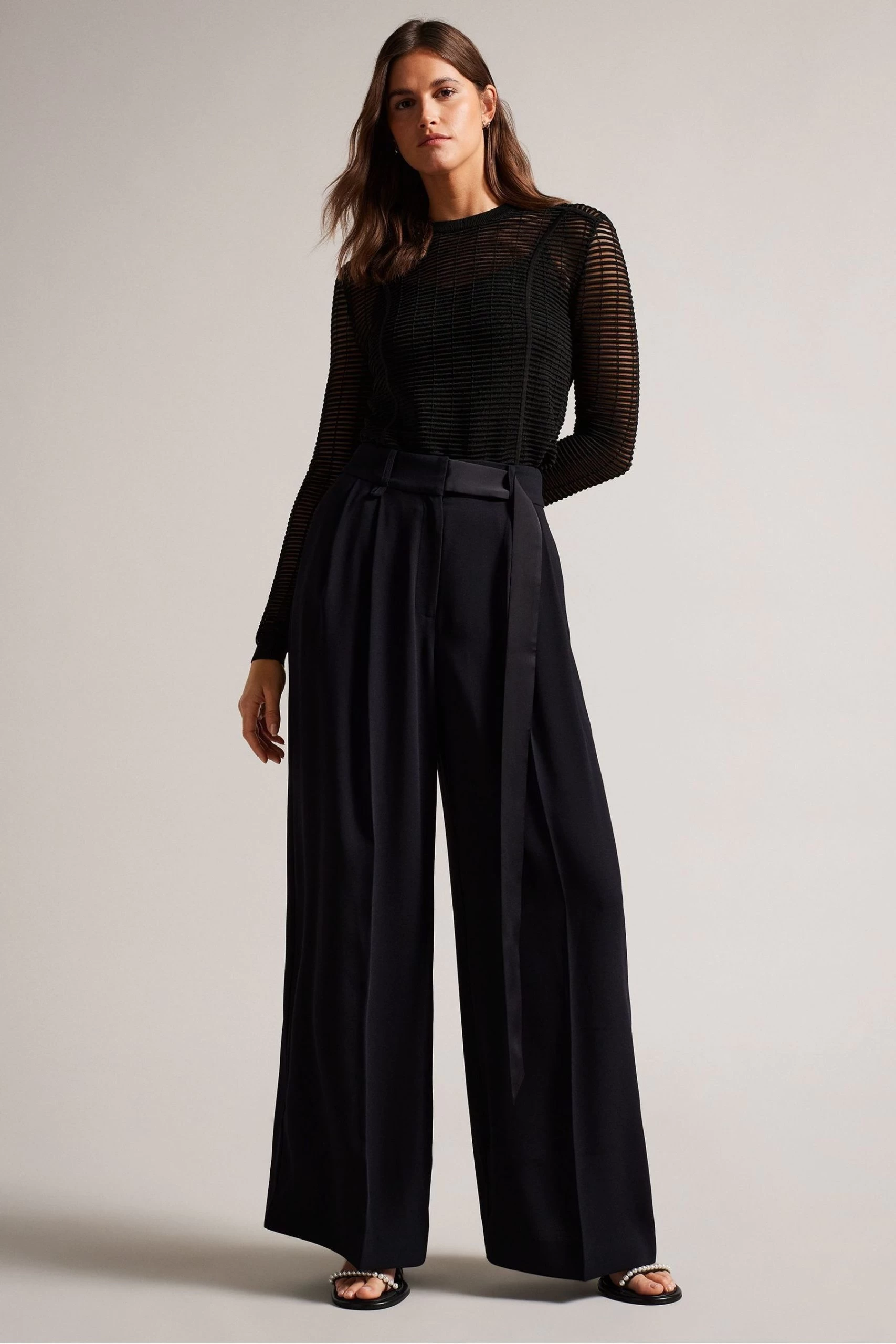 Ted Baker Roshila Black Ottoman Sweatshirt 5 Ted Baker Roshila Black Ottoman Sweatshirt - Image 3