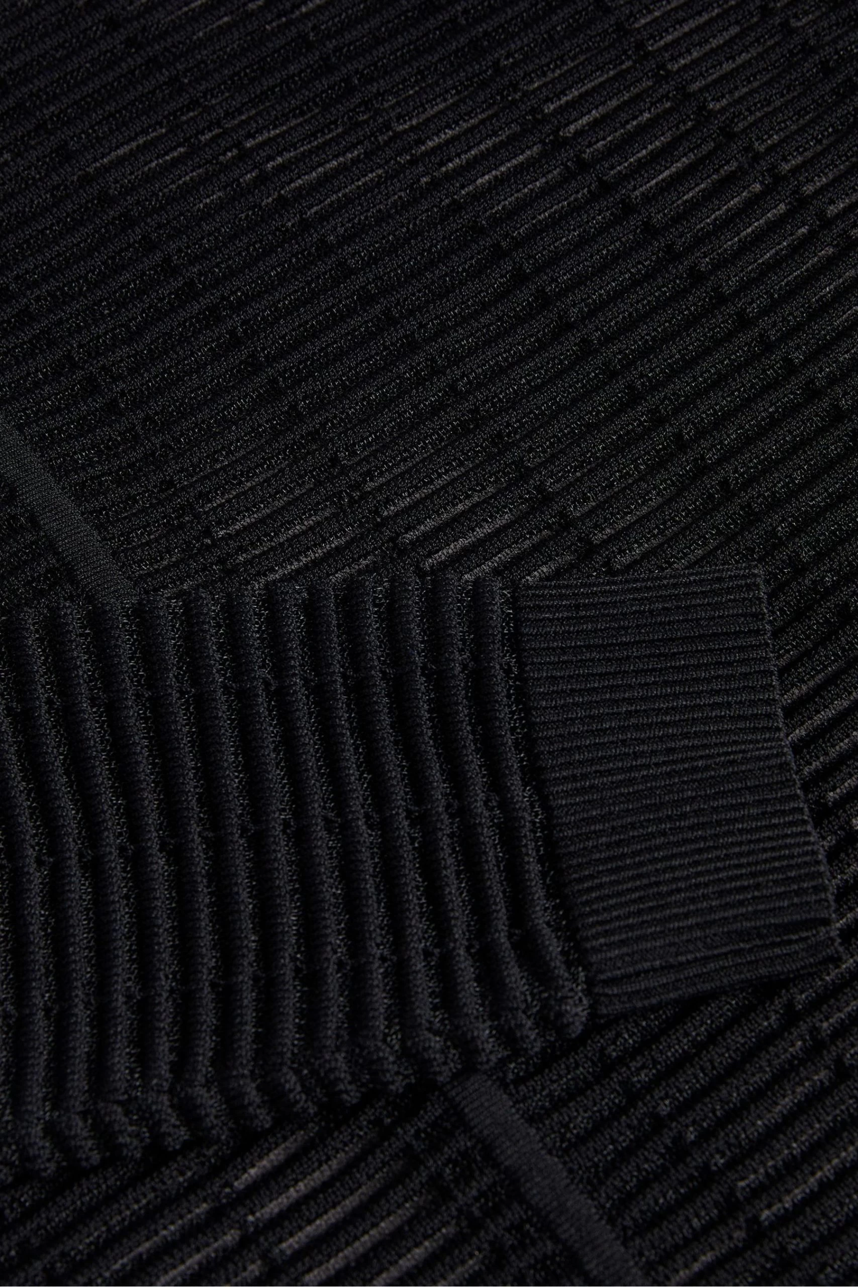 Ted Baker Roshila Black Ottoman Sweatshirt 7 Ted Baker Roshila Black Ottoman Sweatshirt - Image 5