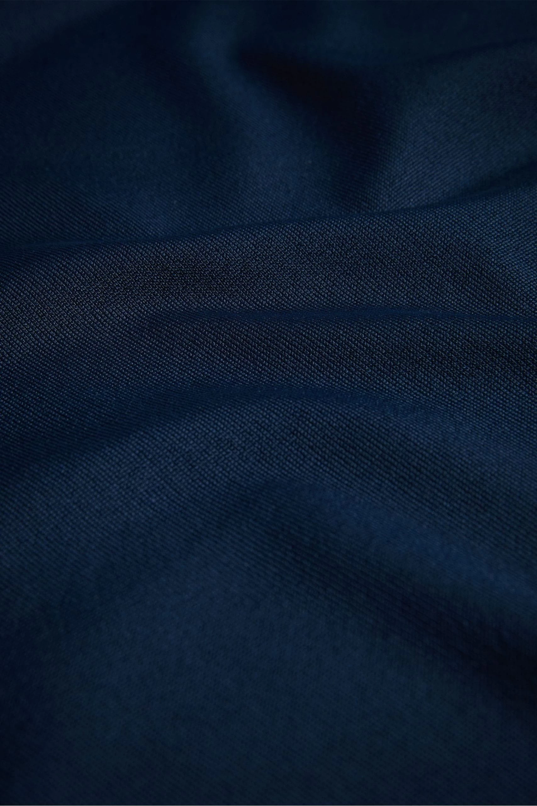 Ted Baker Viba Navy Regular Half Zip Rayon Polo Shirt 7 Ted Baker Viba Navy Regular Half Zip Rayon Polo Shirt - Image 5