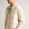 Ted Baker Spores Natural Long Sleeve Regular Wadded Zip Through Jacket 2 Ted Baker Spores Natural Long Sleeve Regular Wadded Zip Through Jacket -Ted Baker Shop D74310s