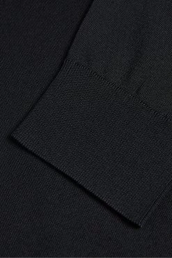 Ted Baker Viba Black Regular Half Zip Rayon Polo Shirt 11 Ted Baker Viba Black Regular Half Zip Rayon Polo Shirt -Ted Baker Shop D74797s5