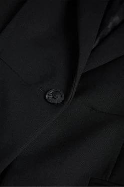 Ted Baker Fritta Black Longline Single Breasted Blazer 15 Ted Baker Fritta Black Longline Single Breasted Blazer -Ted Baker Shop D76032s7