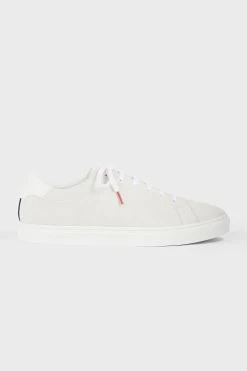 Ted Baker Triloba White Cupsole Sneakers