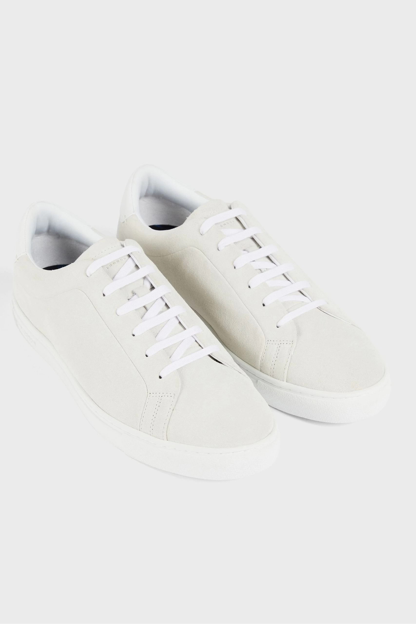 Ted Baker Triloba White Cupsole Sneakers 4 Ted Baker Triloba White Cupsole Sneakers - Image 2