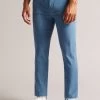 Ted Baker Sky Blue Genay Irvine Slim Fit Smart Trousers 1 Ted Baker Sky Blue Genay Irvine Slim Fit Smart Trousers -Ted Baker Shop D81729s