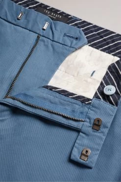 Ted Baker Sky Blue Genay Irvine Slim Fit Smart Trousers 10 Ted Baker Sky Blue Genay Irvine Slim Fit Smart Trousers -Ted Baker Shop D81729s4