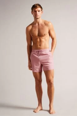 Ted Baker Pink Hiltree Plain Swimshorts 8 Ted Baker Pink Hiltree Plain Swimshorts -Ted Baker Shop D81730s3