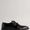 Ted Baker Elvan Black Leather Monk Shoes 1 Ted Baker Elvan Black Leather Monk Shoes -Ted Baker Shop D81731s