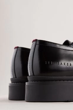 Ted Baker Elvan Black Leather Monk Shoes 9 Ted Baker Elvan Black Leather Monk Shoes -Ted Baker Shop D81731s4