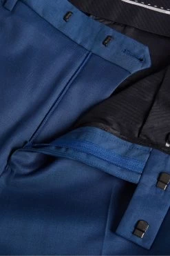 Ted Baker Blue Atlowt Slim Fit Tapered Leg Trousers 10 Ted Baker Blue Atlowt Slim Fit Tapered Leg Trousers -Ted Baker Shop D81734s4