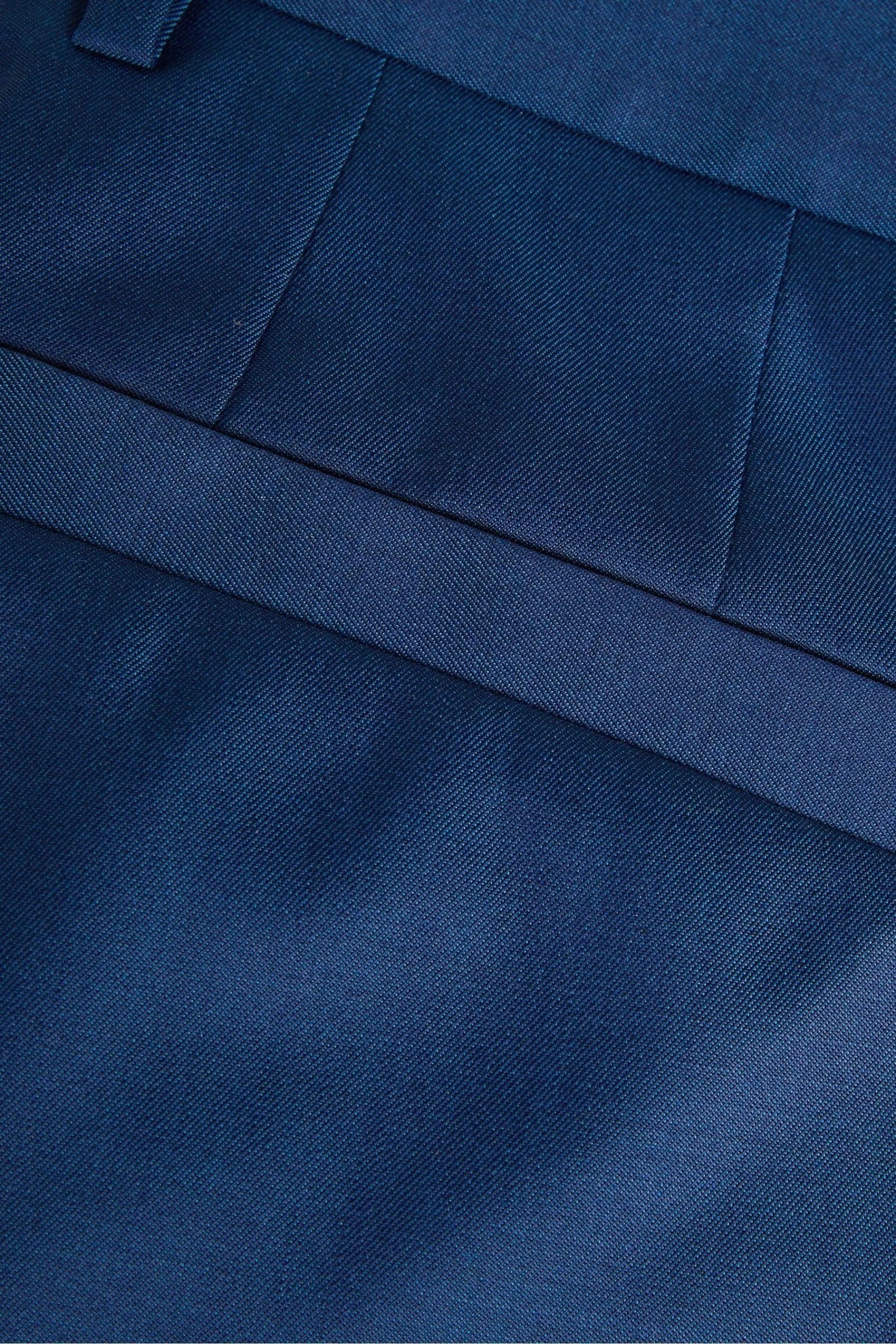 Ted Baker Blue Atlowt Slim Fit Tapered Leg Trousers 7 Ted Baker Blue Atlowt Slim Fit Tapered Leg Trousers - Image 5