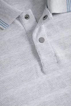 Ted Baker Grey Penine Long Sleeved Regular Fit Polo Shirt 11 Ted Baker Grey Penine Long Sleeved Regular Fit Polo Shirt -Ted Baker Shop D81736s5