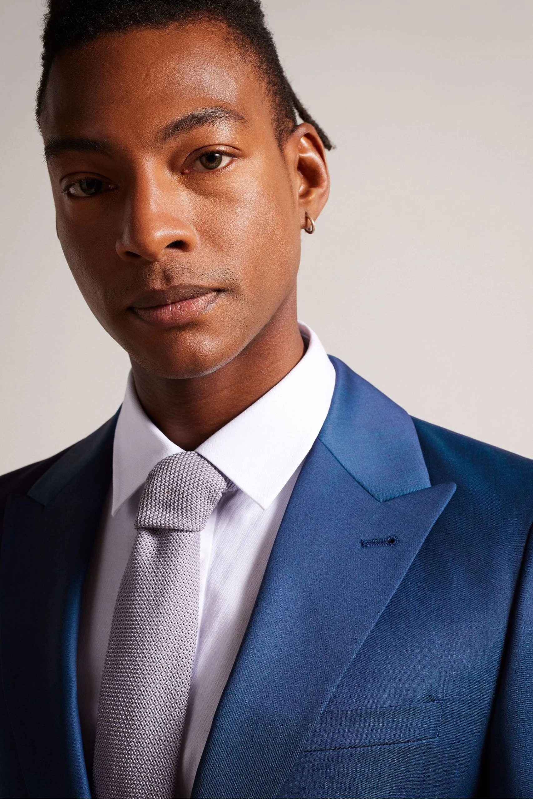 Ted Baker Blue Atlowj Single Breasted Jacket 5 Ted Baker Blue Atlowj Single Breasted Jacket - Image 3