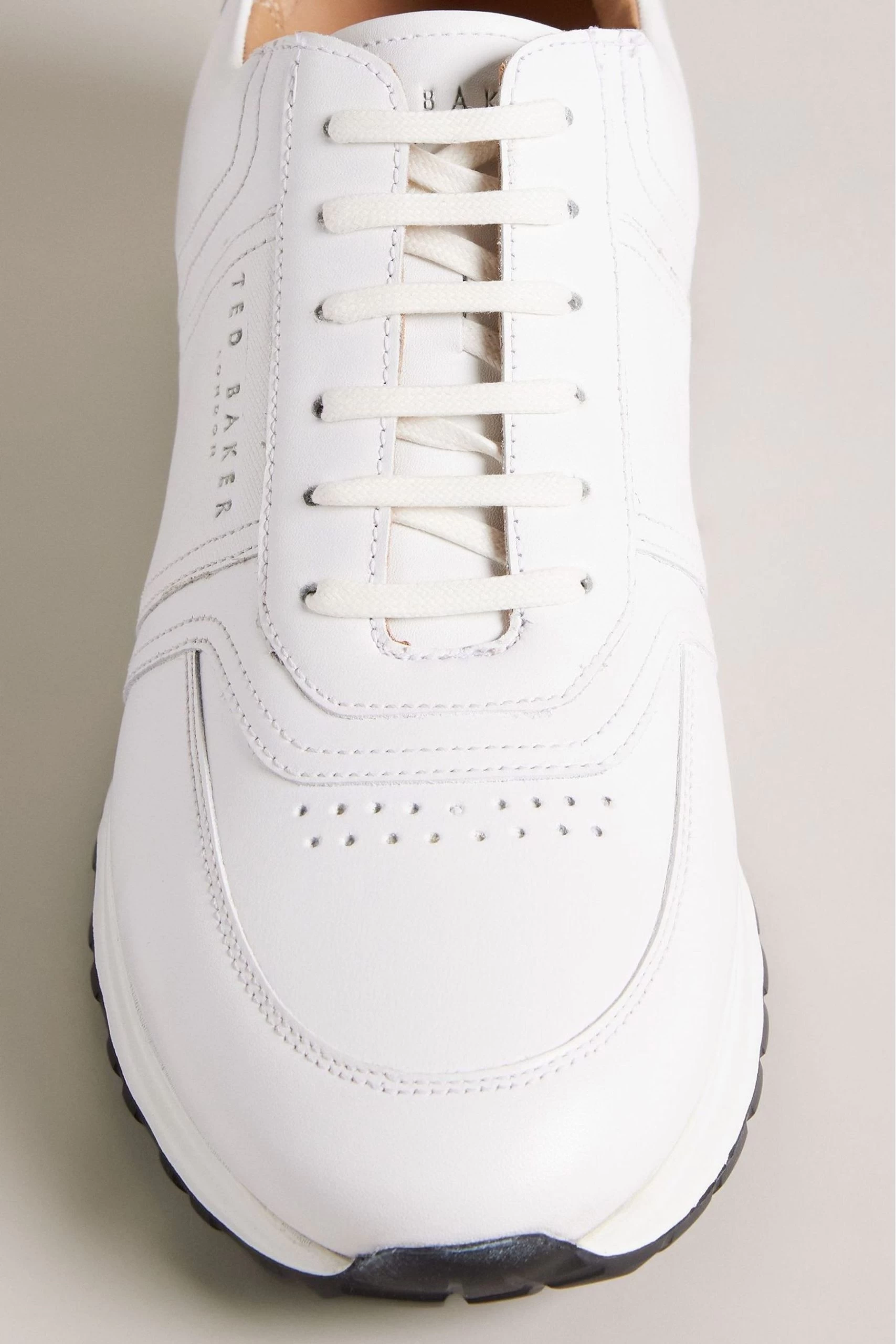 Ted Baker Frayne White Retro Sneakers 5 Ted Baker Frayne White Retro Sneakers - Image 3