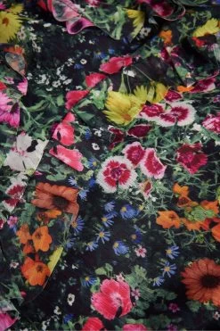 Ted Baker Gloriha Black Sleeveless Waterfall Midi Dress 9 Ted Baker Gloriha Black Sleeveless Waterfall Midi Dress -Ted Baker Shop D85637s4