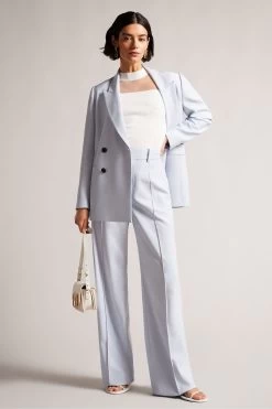 Ted Baker Daviner White Fitted Knit Top 9 Ted Baker Daviner White Fitted Knit Top -Ted Baker Shop D86160s3