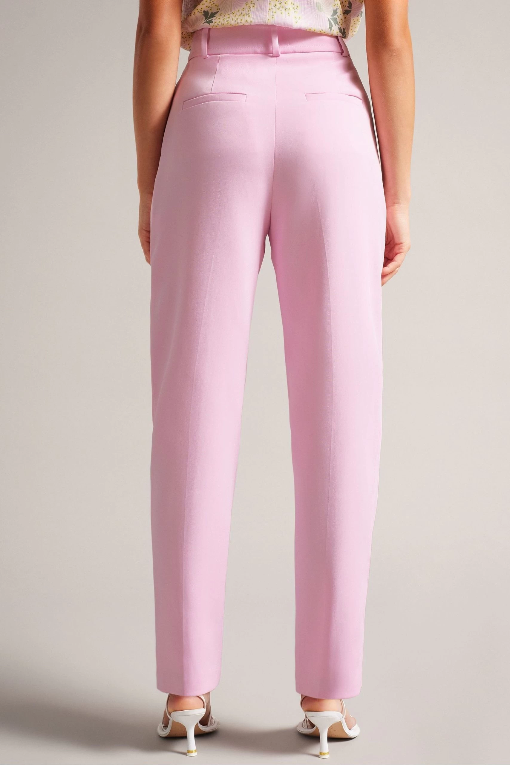 Ted Baker Lilac Purple Myyiat Slim Trousers 4 Ted Baker Lilac Purple Myyiat Slim Trousers - Image 2