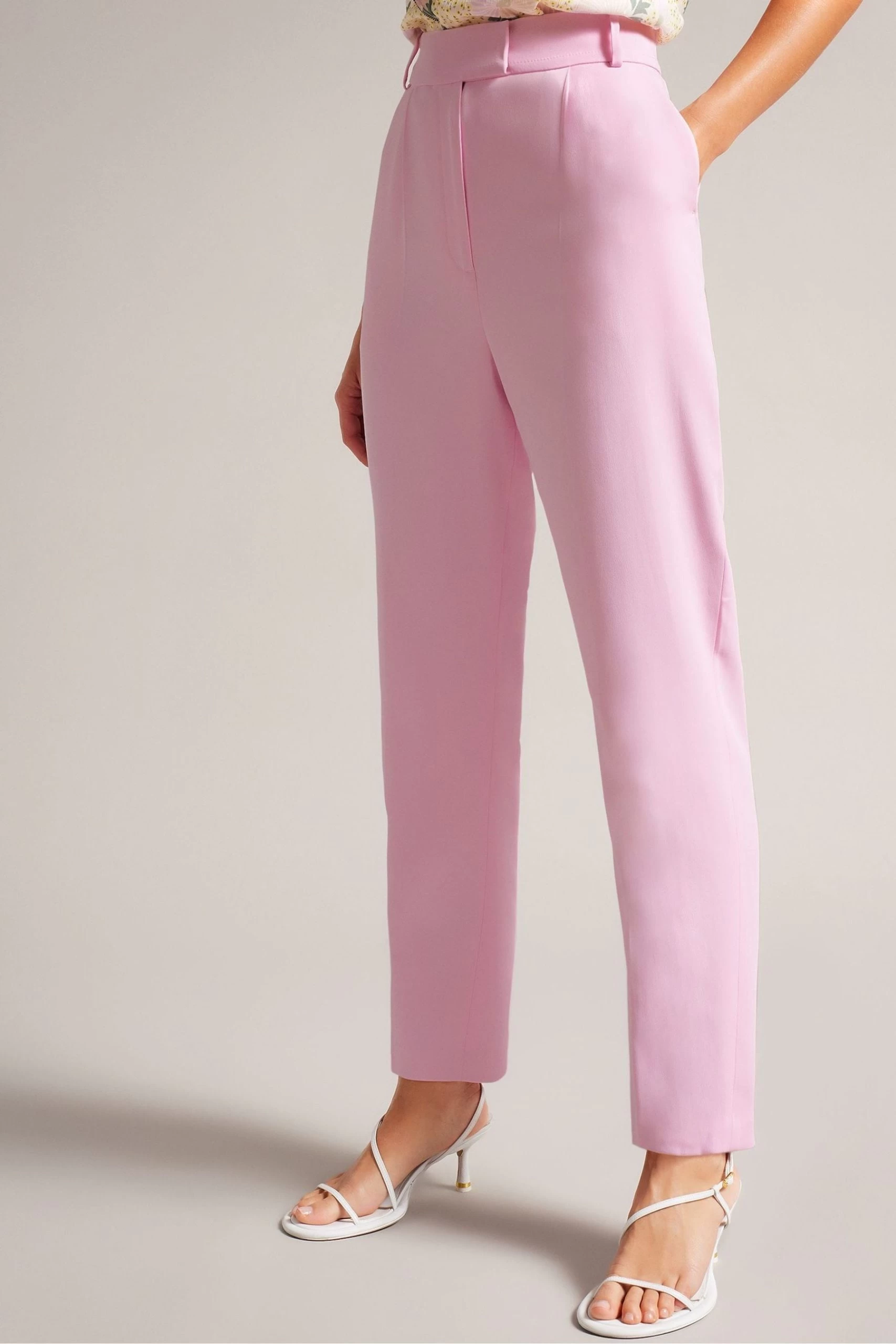 Ted Baker Lilac Purple Myyiat Slim Trousers 5 Ted Baker Lilac Purple Myyiat Slim Trousers - Image 3