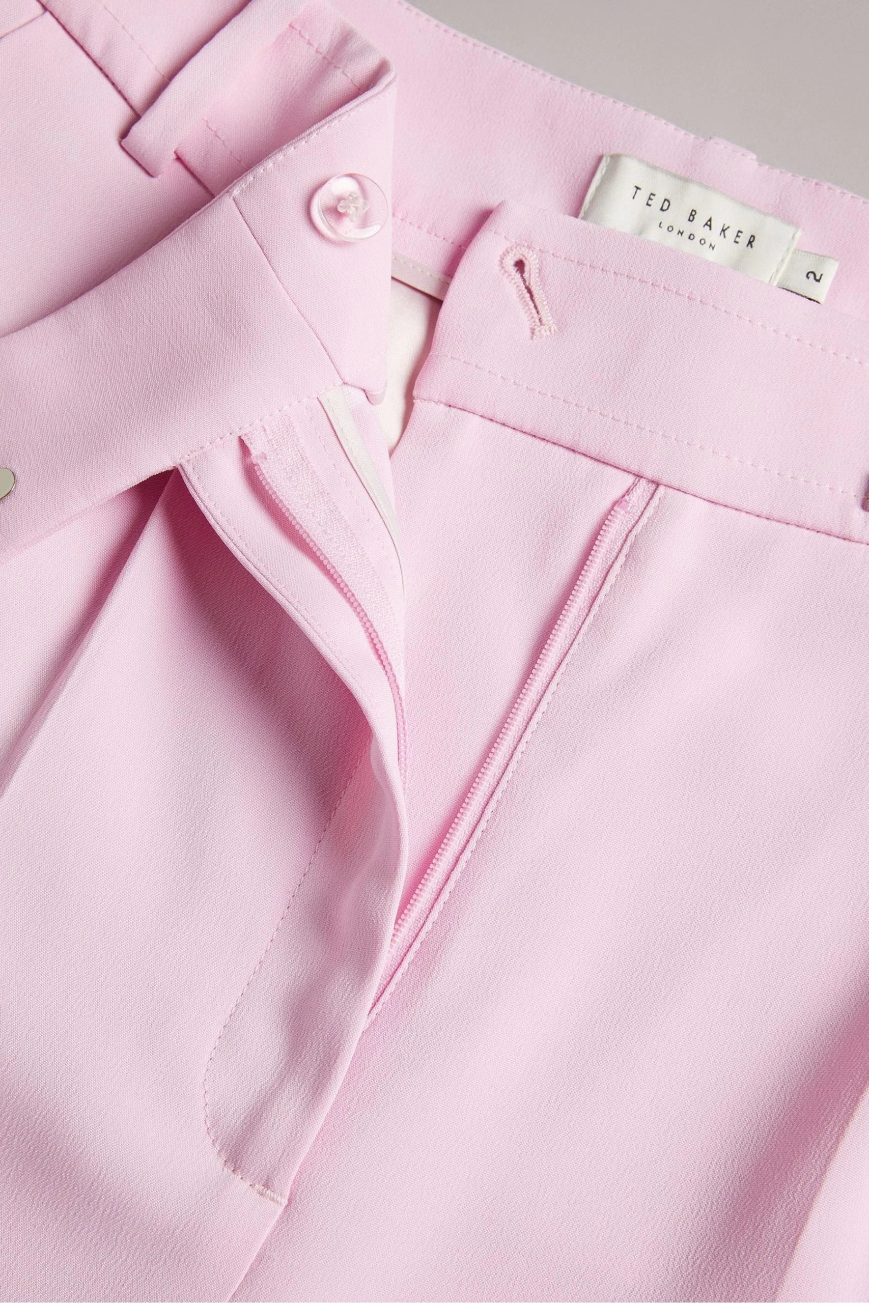 Ted Baker Lilac Purple Myyiat Slim Trousers 6 Ted Baker Lilac Purple Myyiat Slim Trousers - Image 4