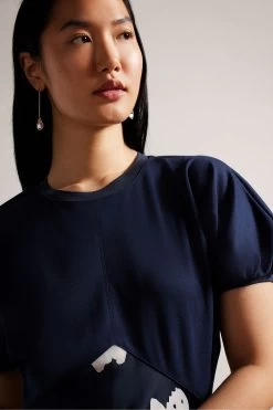 Ted Baker Blue Daysiah Ponte Top With Midi Skirt Dress 10 Ted Baker Blue Daysiah Ponte Top With Midi Skirt Dress -Ted Baker Shop D89301s3