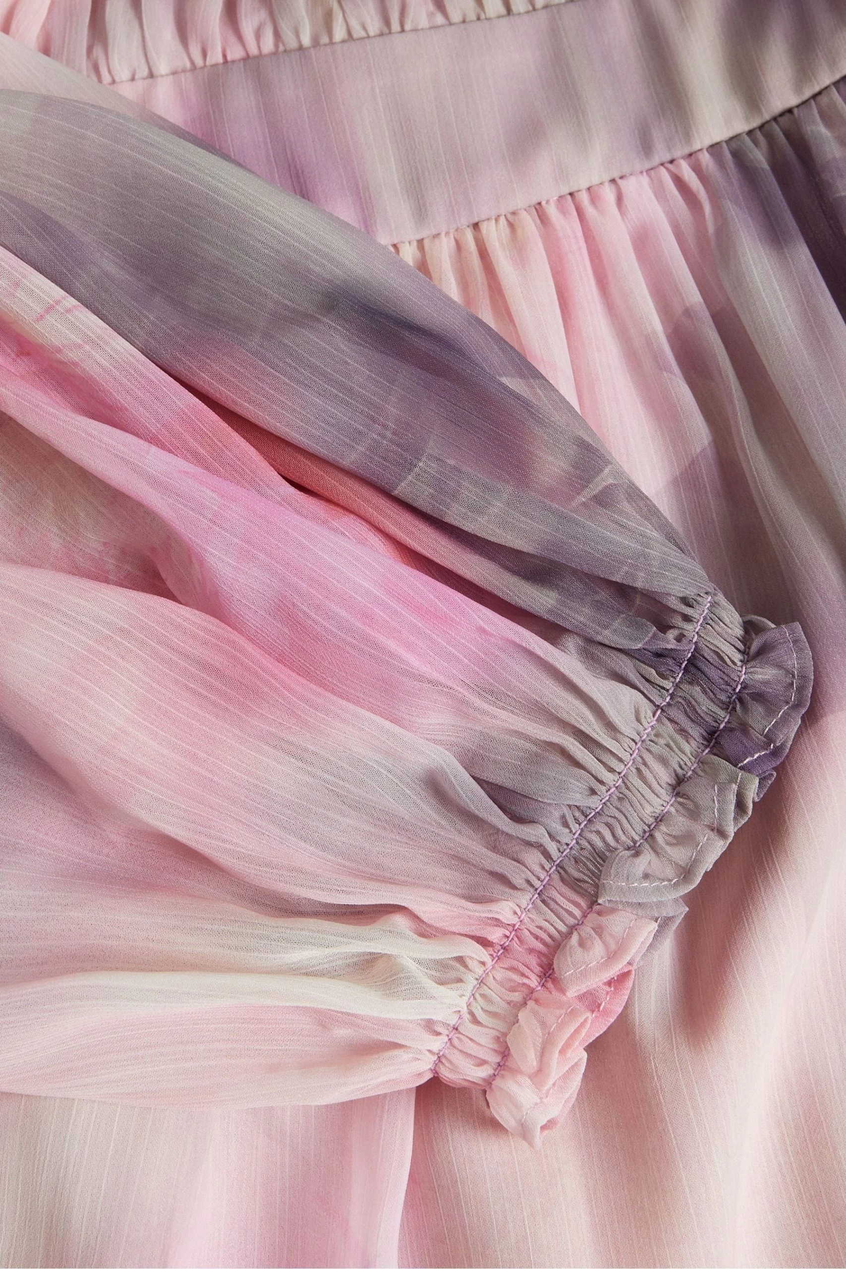 Ted Baker Pink Miray Coral Ruffle Detail Maxi Dress 7 Ted Baker Pink Miray Coral Ruffle Detail Maxi Dress - Image 5