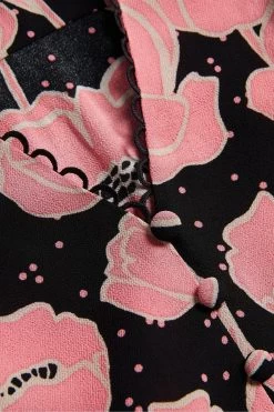 Ted Baker Stephii V-Neck Blouson Sleeve Black Blouse 11 Ted Baker Stephii V-Neck Blouson Sleeve Black Blouse -Ted Baker Shop D89308s5