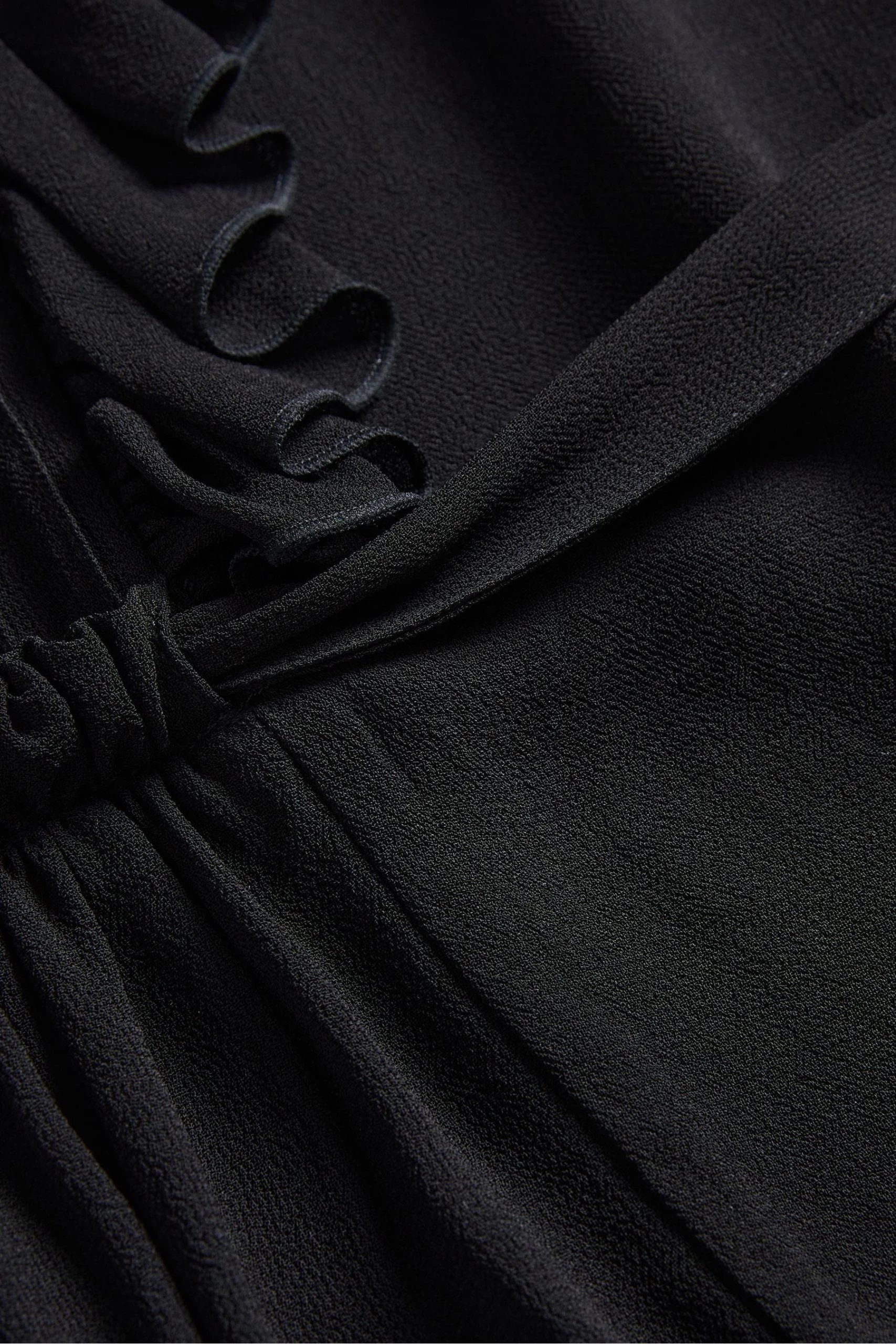 Ted Baker Evalie Sleeveless Frilled Black Top 7 Ted Baker Evalie Sleeveless Frilled Black Top - Image 5