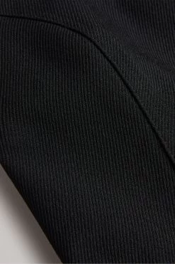 Ted Baker Josiaa Black Square Neck Military Detail Midi Dress 11 Ted Baker Josiaa Black Square Neck Military Detail Midi Dress -Ted Baker Shop D89321s5