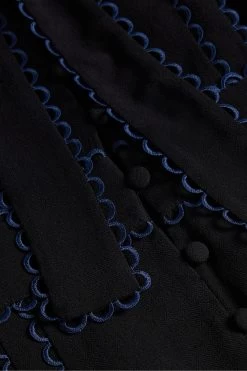 Ted Baker Claiirr Black Button Through Midi Shirt Dress -Ted Baker Shop D89329s5