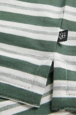 Ted Baker Green Vadell Short Sleeved Regular Fit Striped T-Shirt 9 Ted Baker Green Vadell Short Sleeved Regular Fit Striped T-Shirt -Ted Baker Shop D90601s5