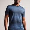 Ted Baker Ronete Blue Short Sleeved Regular Fit Geo T-Shirt 1 Ted Baker Ronete Blue Short Sleeved Regular Fit Geo T-Shirt -Ted Baker Shop D90604s