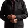 Ted Baker Filtyj Raglan Sleeve Black Jacket 1 Ted Baker Filtyj Raglan Sleeve Black Jacket -Ted Baker Shop D90612s