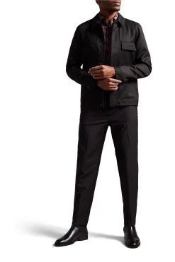 Ted Baker Filtyj Raglan Sleeve Black Jacket 8 Ted Baker Filtyj Raglan Sleeve Black Jacket -Ted Baker Shop D90612s3