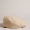 Ted Baker Natural Eastoni Tan Flat Cap 2 Ted Baker Natural Eastoni Tan Flat Cap -Ted Baker Shop D90615s