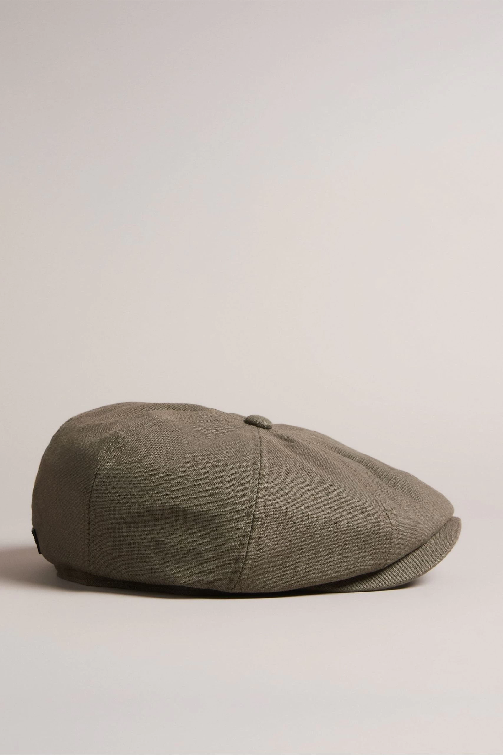 Ted Baker Green Fosster Linen Bakerboy Hat 3 Ted Baker Green Fosster Linen Bakerboy Hat