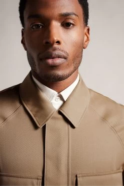 Ted Baker Finnj Natural Raglan Sleeve Jacket 10 Ted Baker Finnj Natural Raglan Sleeve Jacket -Ted Baker Shop D90620s4