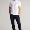 Ted Baker Grey Camdn Short Sleeve Polo Shirt 2 Ted Baker Grey Camdn Short Sleeve Polo Shirt -Ted Baker Shop M24432s
