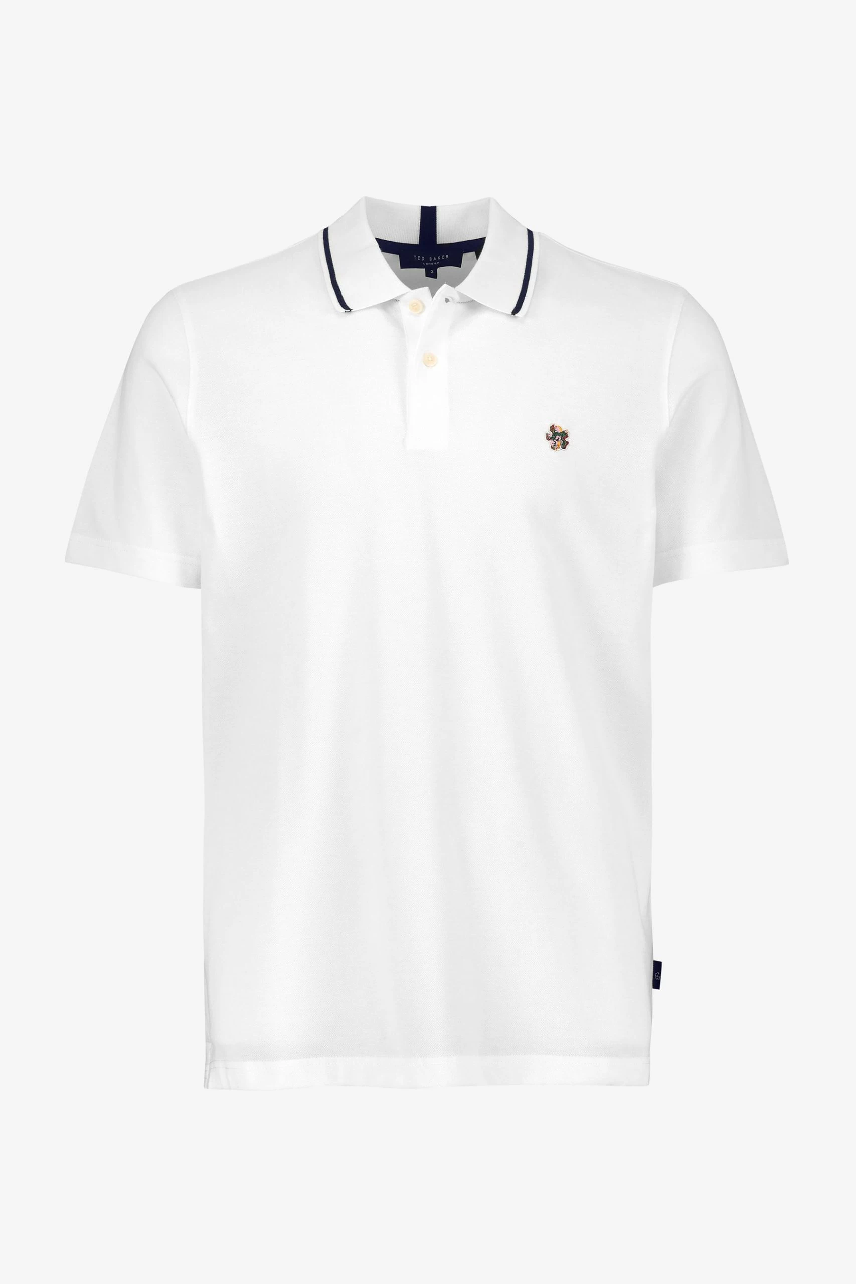 Ted Baker Grey Camdn Short Sleeve Polo Shirt 8 Ted Baker Grey Camdn Short Sleeve Polo Shirt - Image 6