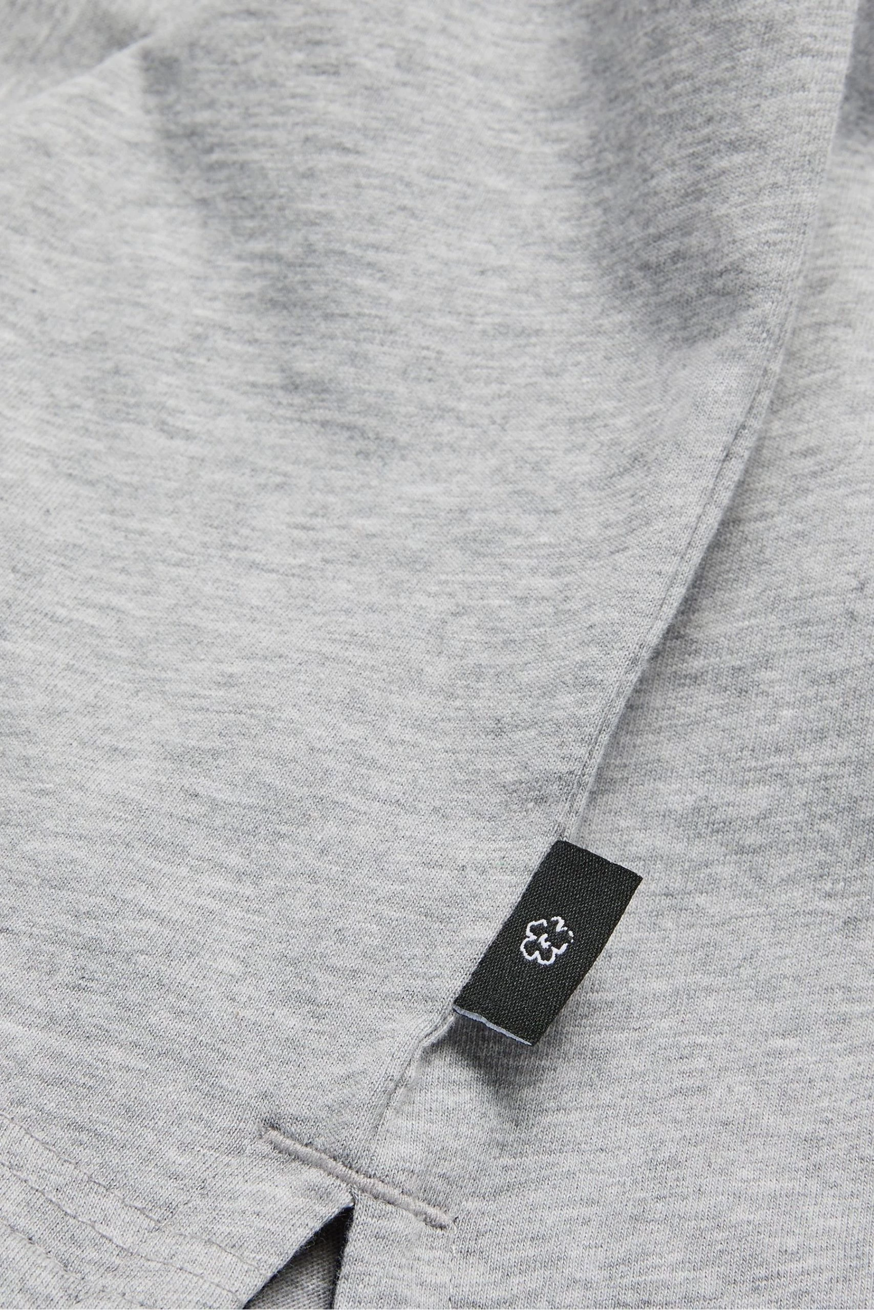 Ted Baker Grey Oxford Short Sleeve T-Shirt 7 Ted Baker Grey Oxford Short Sleeve T-Shirt - Image 5