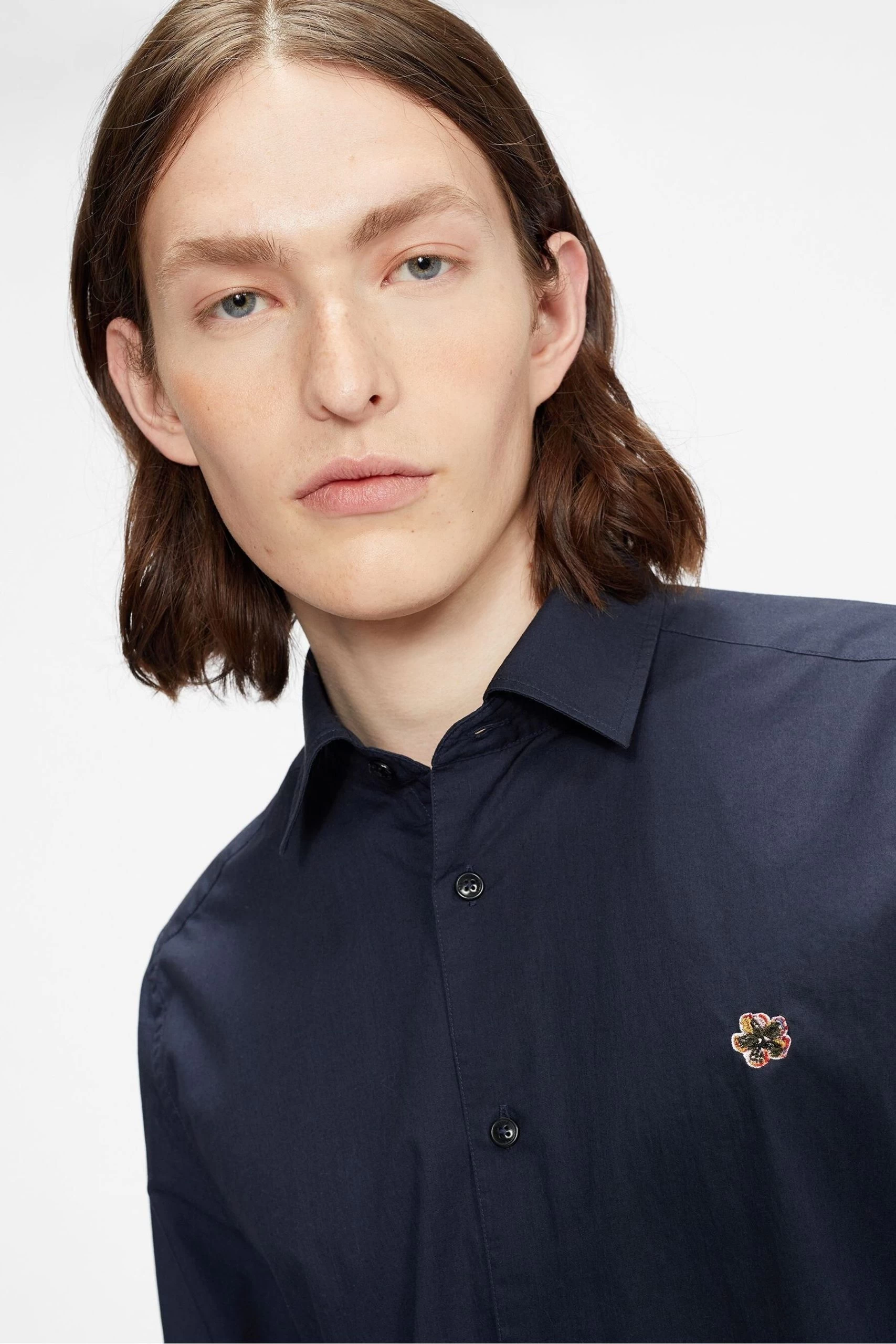 Ted Baker Fonik Long Sleeve Poplin Shirt 6 Ted Baker Fonik Long Sleeve Poplin Shirt - Image 4