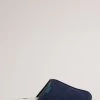 Ted Baker Blue Petterr Suede Mule Slippers 1 Ted Baker Blue Petterr Suede Mule Slippers -Ted Baker Shop M51848s