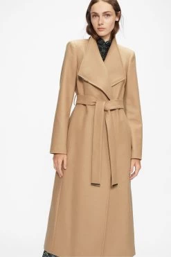 Ted Baker Rosell Long Length Wool Wrap Coat -Ted Baker Shop M75680s3