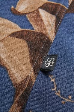 Ted Baker Blue Belmar Short Sleeve Linen Blend Floral Shirt 11 Ted Baker Blue Belmar Short Sleeve Linen Blend Floral Shirt -Ted Baker Shop M87883s5