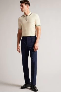 Ted Baker Pierrot Cream Short Sleeved Regular Polo 8 Ted Baker Pierrot Cream Short Sleeved Regular Polo -Ted Baker Shop M87892s3