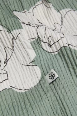 Ted Baker Green Coving Short Sleeve Seersucker Floral Print Shirt 11 Ted Baker Green Coving Short Sleeve Seersucker Floral Print Shirt -Ted Baker Shop M87901s5