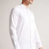 Ted Baker Bellow White Long Sleeve Stretch Smart Shirt -Ted Baker Shop M91388s