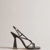 Ted Baker Cayena Black Strappy Heeled - 90mm Sandals 1 Ted Baker Cayena Black Strappy Heeled - 90mm Sandals -Ted Baker Shop M91706s