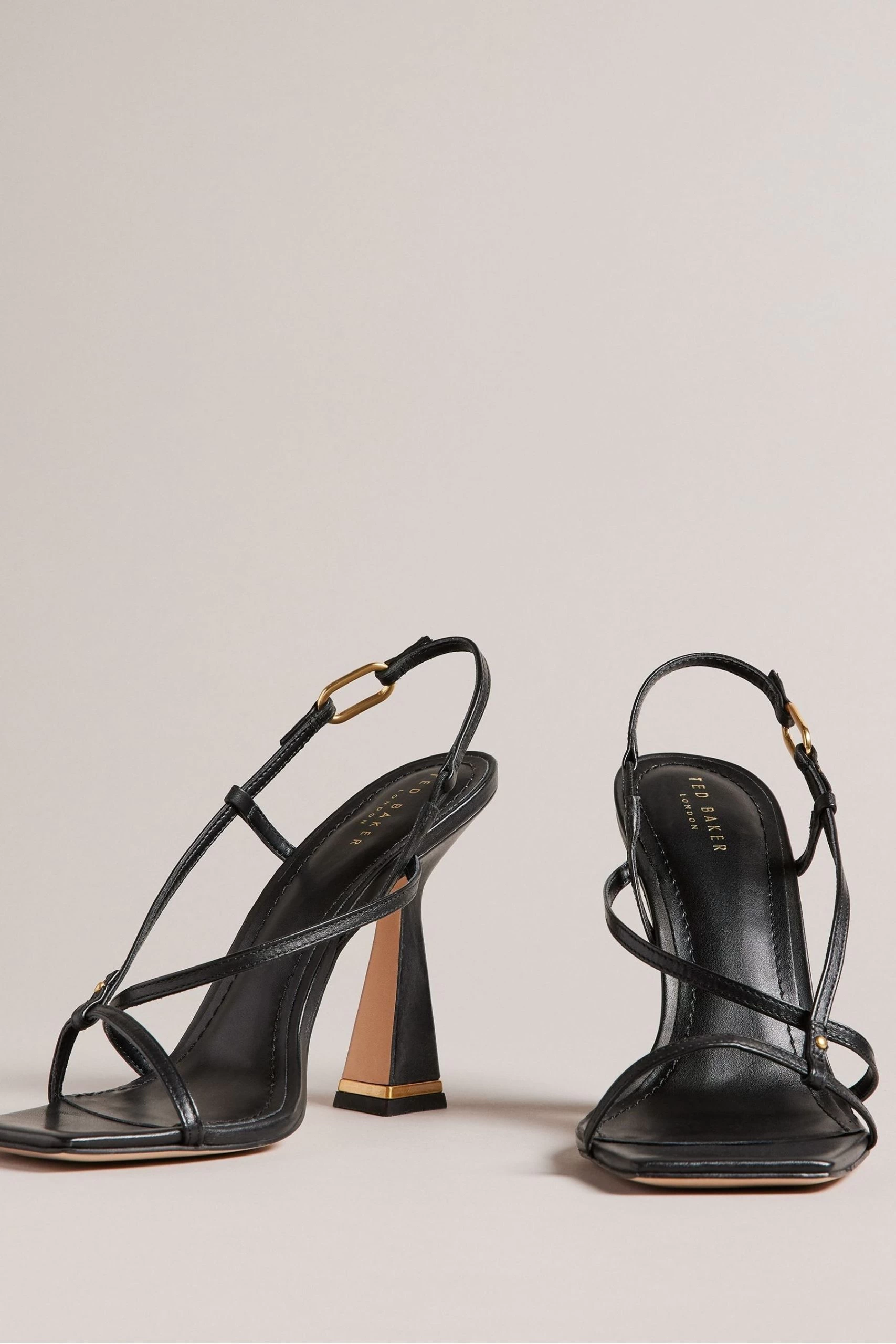 Ted Baker Cayena Black Strappy Heeled - 90mm Sandals 5 Ted Baker Cayena Black Strappy Heeled - 90mm Sandals - Image 3